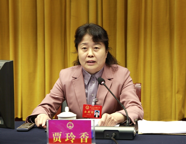 8市人大常委会副主任贾玲香主持第二次全体会议_副本.jpg